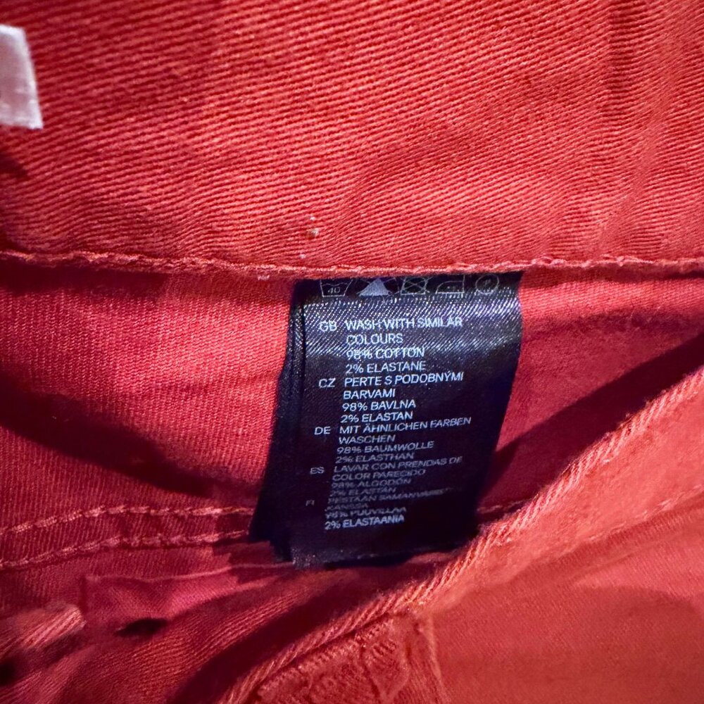 H&M Regular Fit Pants - Rust - Picture 4 of 4